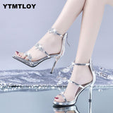Crystal High Heels
