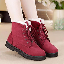 Snow Boots Red