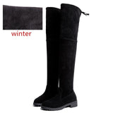 Winter Over Knee Boots