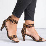 Leopard High Heels